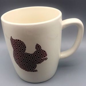 Target Mug with Squirrel on one side and “Nuts about you” on other side.